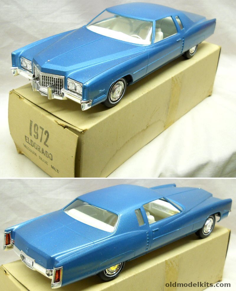 AMT 1/25 1972 Cadillac Eldorado Coupe Promo With Original  Box plastic model kit